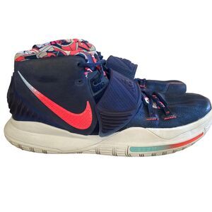 Nike Shoes Mens Kyrie 6 USA Midnight Navy Blue BQ4630-402  Sneakers Size 9